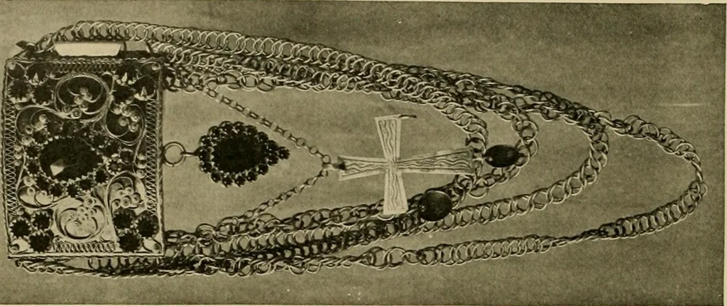 An illustration from Peasant art in Sweden, Lapland and Iceland;, 1910, leaf 121