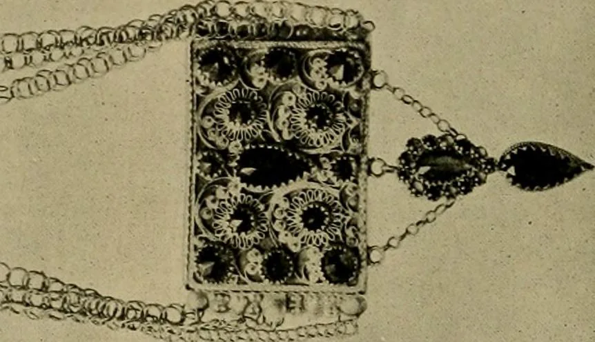 An illustration from Peasant art in Sweden, Lapland and Iceland;, 1910, leaf 121