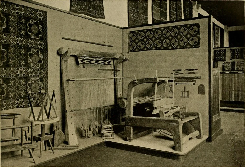 An illustration from Peasant art in Sweden, Lapland and Iceland;, 1910, leaf 122
