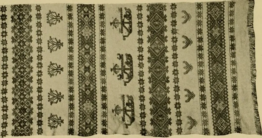 An illustration from Peasant art in Sweden, Lapland and Iceland;, 1910, leaf 123