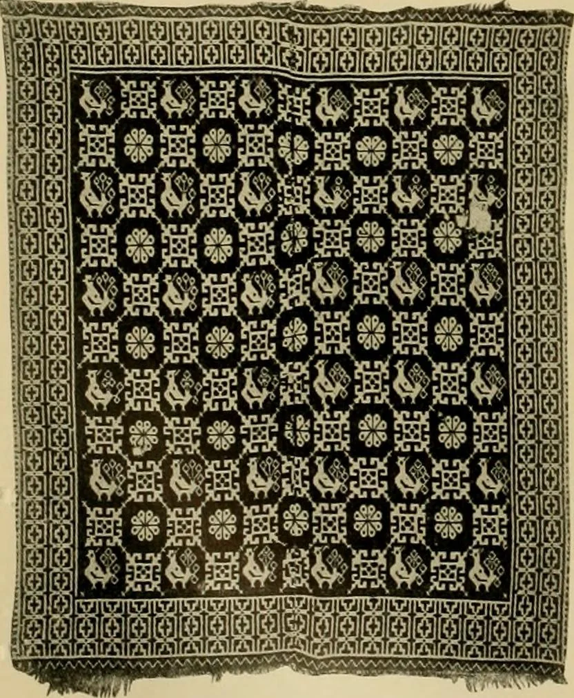 An illustration from Peasant art in Sweden, Lapland and Iceland;, 1910, leaf 127