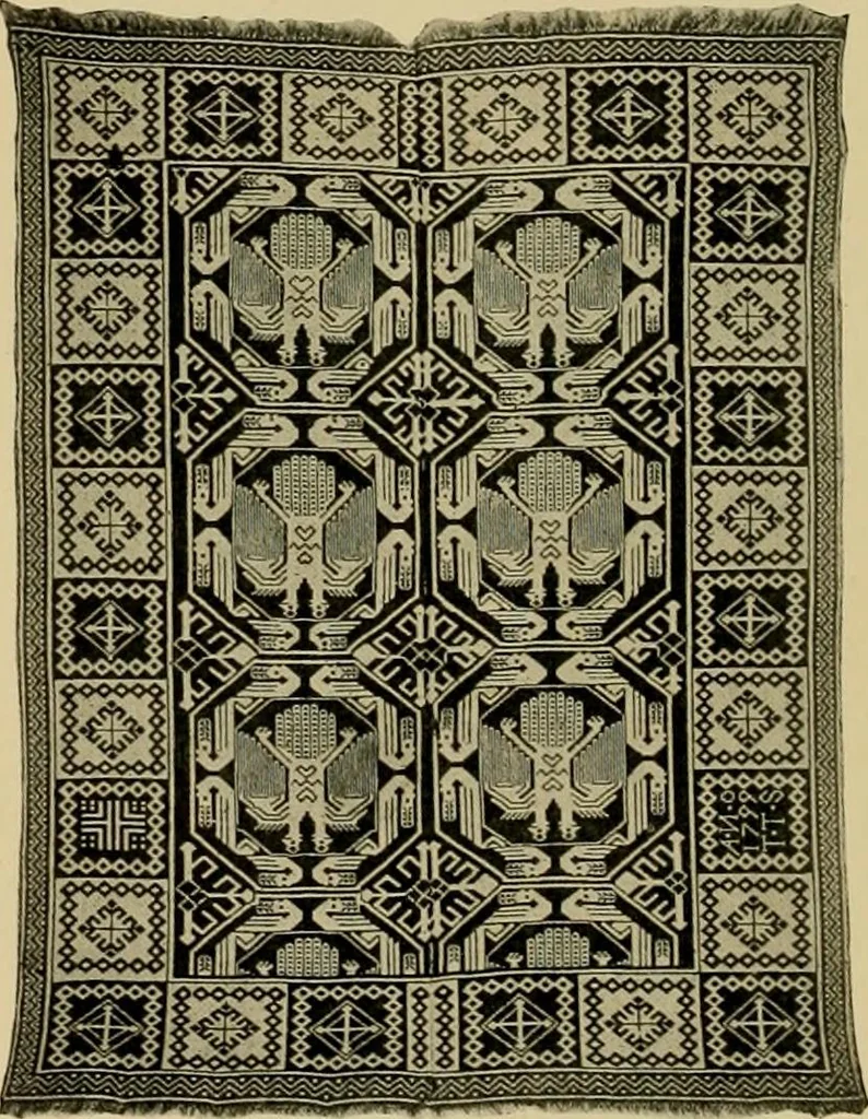 An illustration from Peasant art in Sweden, Lapland and Iceland;, 1910, leaf 127