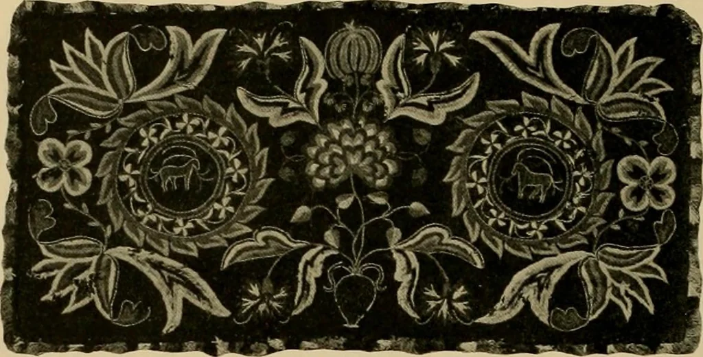 An illustration from Peasant art in Sweden, Lapland and Iceland;, 1910, leaf 139