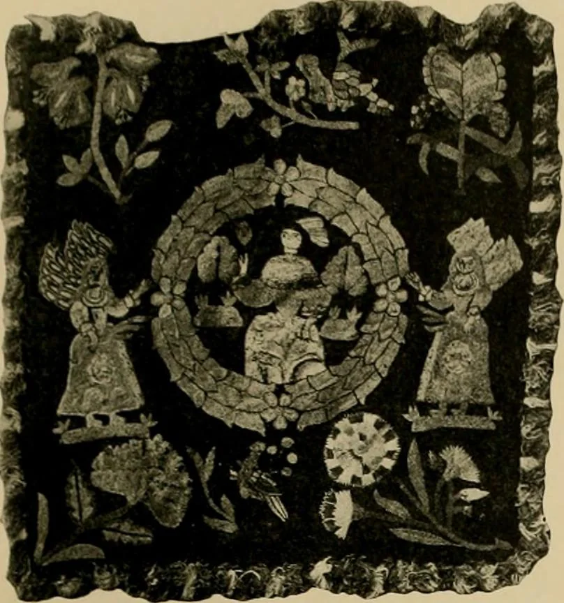An illustration from Peasant art in Sweden, Lapland and Iceland;, 1910, leaf 140