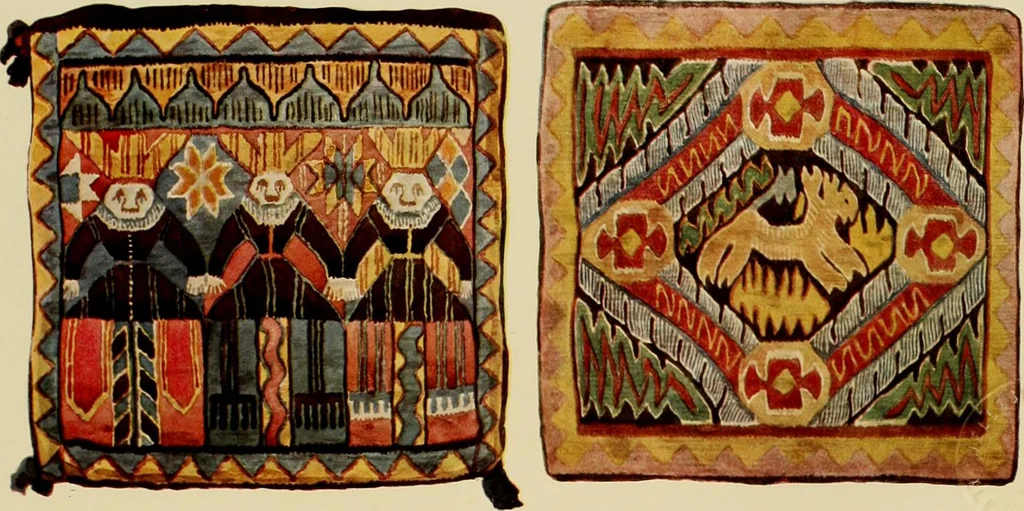 An illustration from Peasant art in Sweden, Lapland and Iceland;, 1910, leaf 142