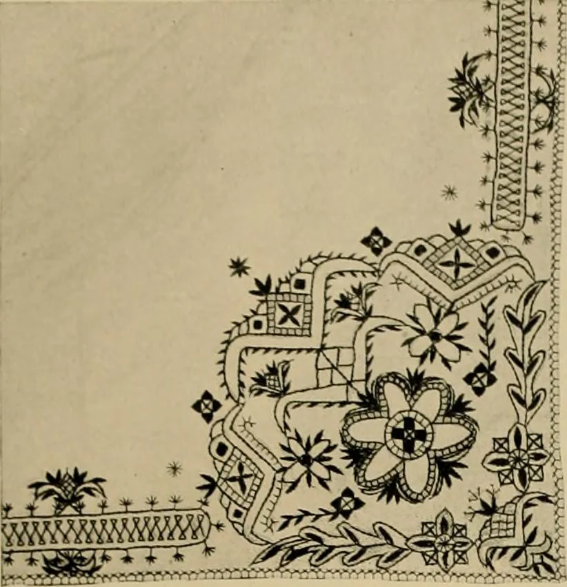 An illustration from Peasant art in Sweden, Lapland and Iceland;, 1910, leaf 152