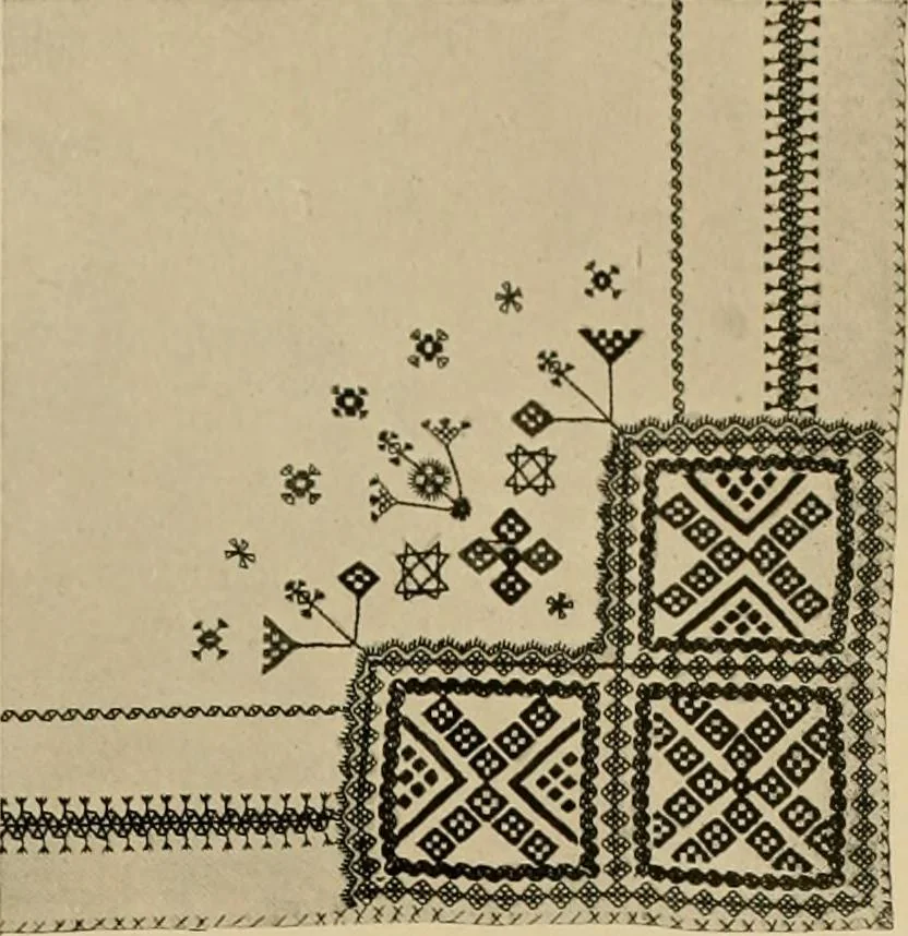 An illustration from Peasant art in Sweden, Lapland and Iceland;, 1910, leaf 152
