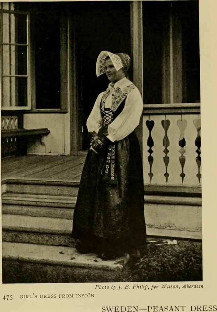 An illustration from Peasant art in Sweden, Lapland and Iceland;, 1910, leaf 166