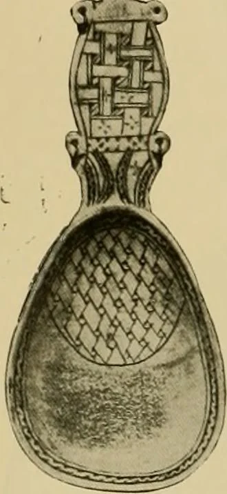 An illustration from Peasant art in Sweden, Lapland and Iceland;, 1910, leaf 183