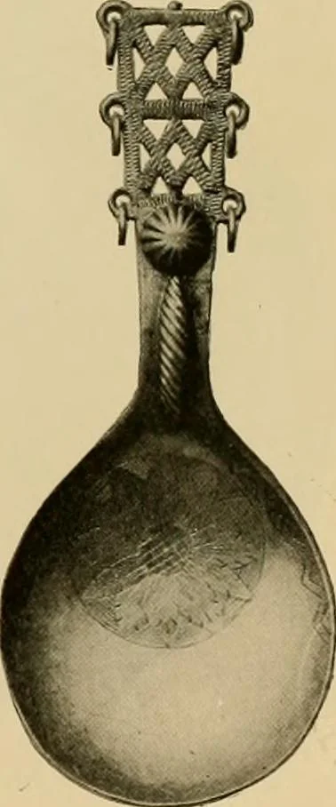 An illustration from Peasant art in Sweden, Lapland and Iceland;, 1910, leaf 184