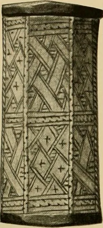 An illustration from Peasant art in Sweden, Lapland and Iceland;, 1910, leaf 189