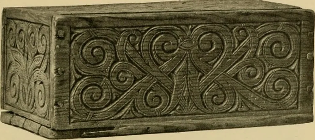 An illustration from Peasant art in Sweden, Lapland and Iceland;, 1910, leaf 210