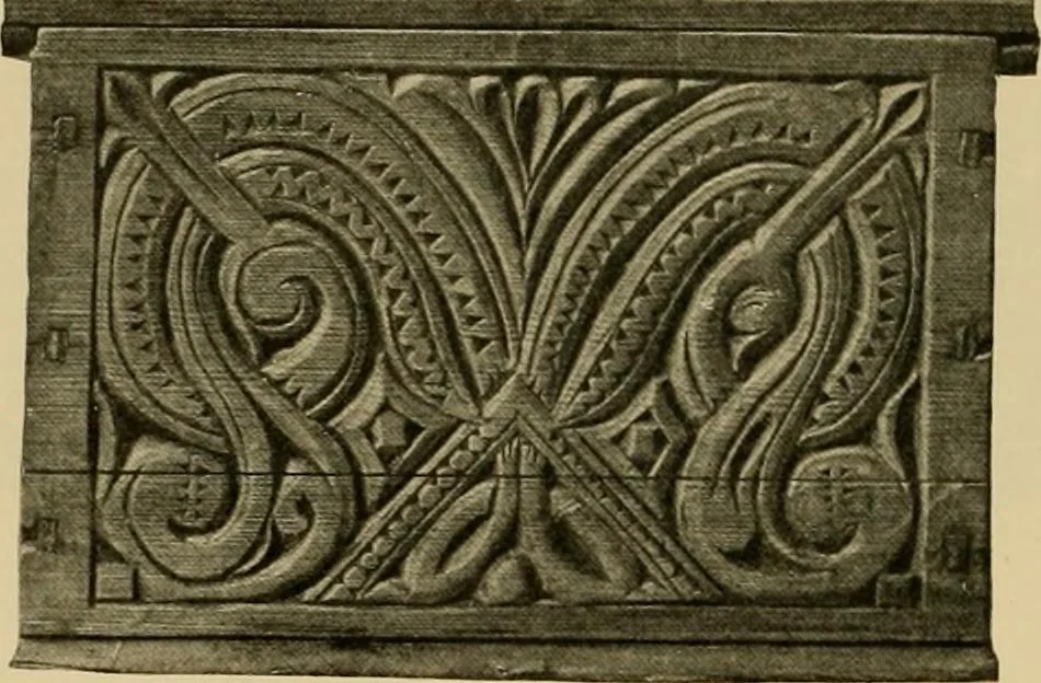 An illustration from Peasant art in Sweden, Lapland and Iceland;, 1910, leaf 211