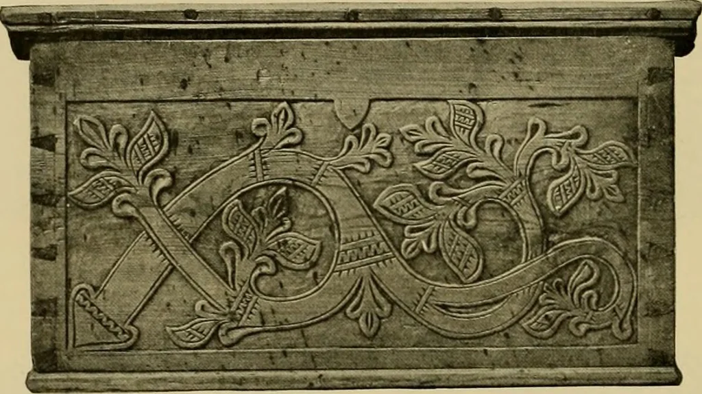 An illustration from Peasant art in Sweden, Lapland and Iceland;, 1910, leaf 211