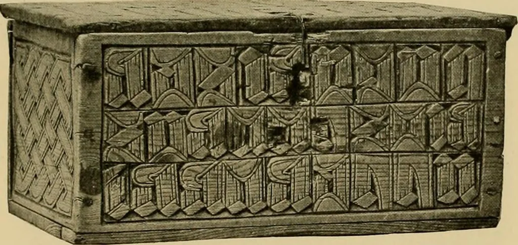 An illustration from Peasant art in Sweden, Lapland and Iceland;, 1910, leaf 212