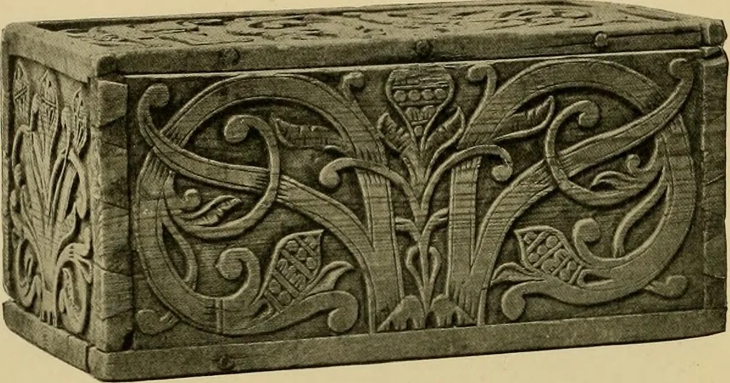 An illustration from Peasant art in Sweden, Lapland and Iceland;, 1910, leaf 215