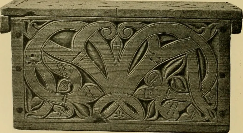 An illustration from Peasant art in Sweden, Lapland and Iceland;, 1910, leaf 215