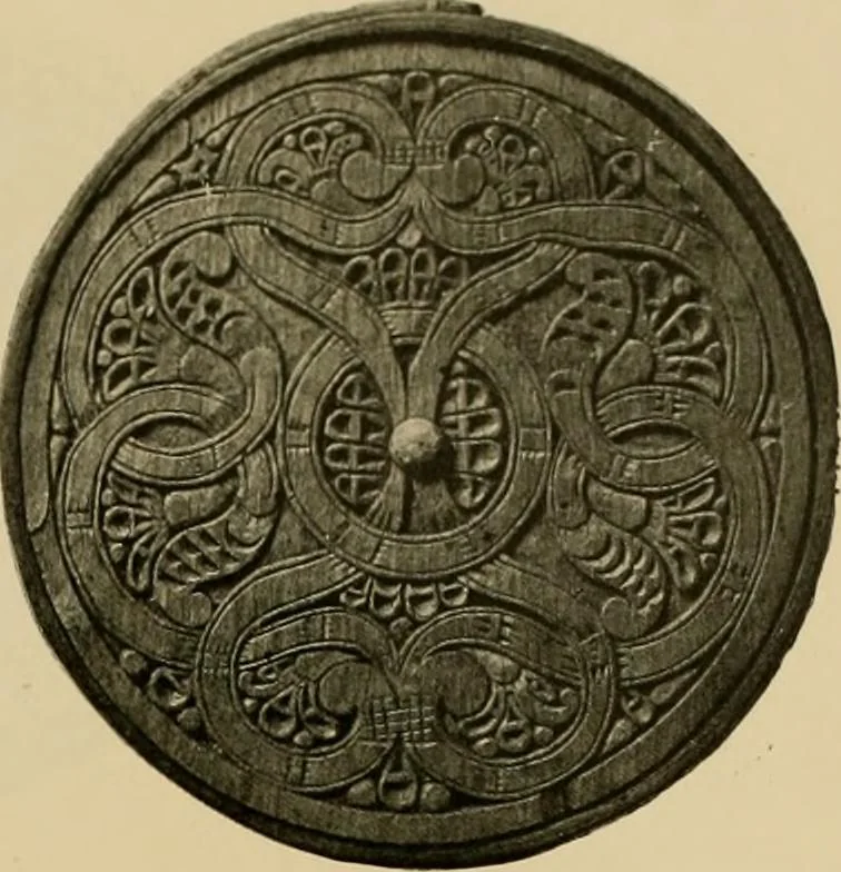 An illustration from Peasant art in Sweden, Lapland and Iceland;, 1910, leaf 216