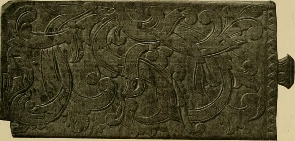An illustration from Peasant art in Sweden, Lapland and Iceland;, 1910, leaf 216