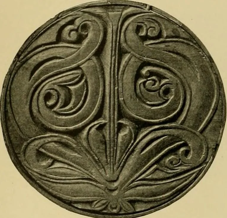 An illustration from Peasant art in Sweden, Lapland and Iceland;, 1910, leaf 217