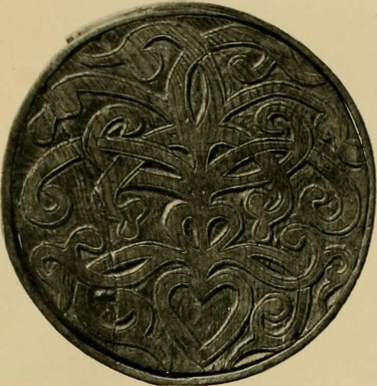 An illustration from Peasant art in Sweden, Lapland and Iceland;, 1910, leaf 218