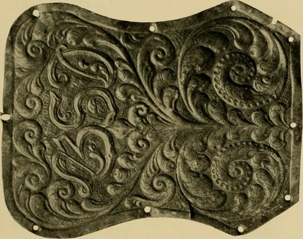 An illustration from Peasant art in Sweden, Lapland and Iceland;, 1910, leaf 230