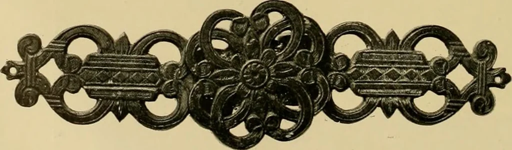 An illustration from Peasant art in Sweden, Lapland and Iceland;, 1910, leaf 231