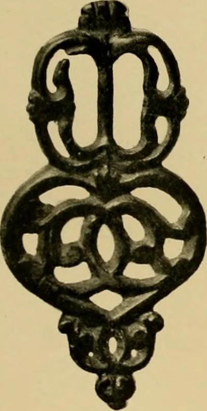 An illustration from Peasant art in Sweden, Lapland and Iceland;, 1910, leaf 232