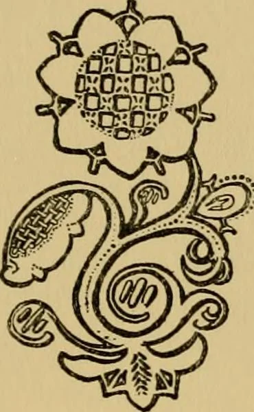 An illustration from Peasant art in Sweden, Lapland and Iceland;, 1910, leaf 50
