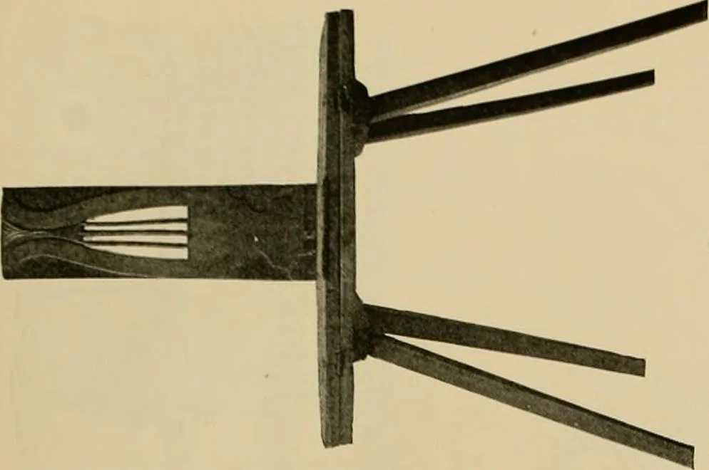 An illustration from Peasant art in Sweden, Lapland and Iceland;, 1910, leaf 58