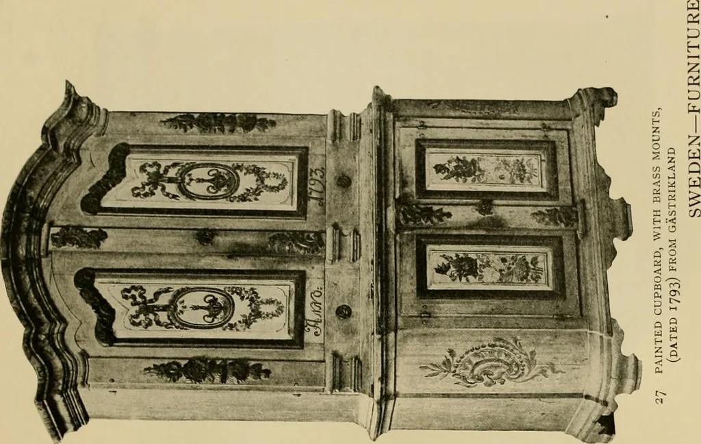 An illustration from Peasant art in Sweden, Lapland and Iceland;, 1910, leaf 62
