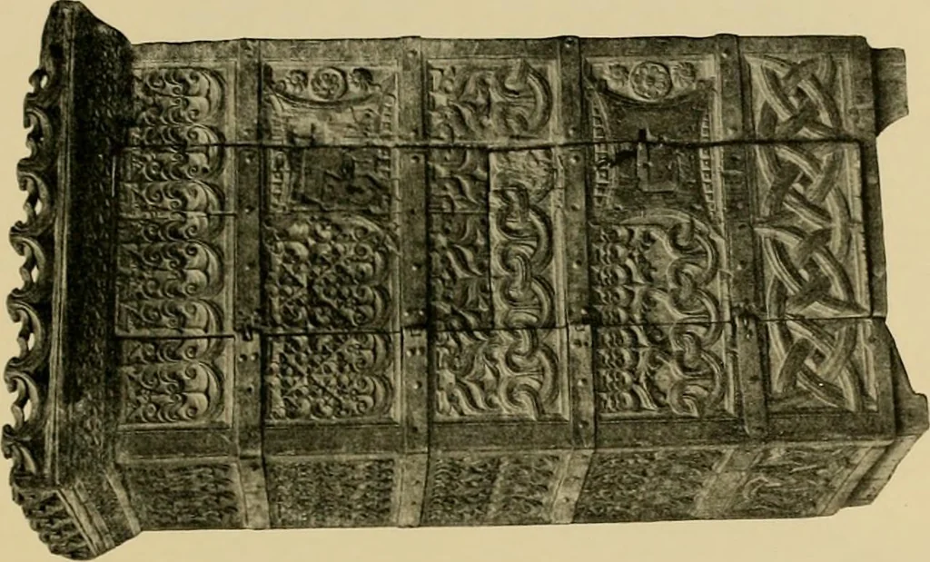 An illustration from Peasant art in Sweden, Lapland and Iceland;, 1910, leaf 66