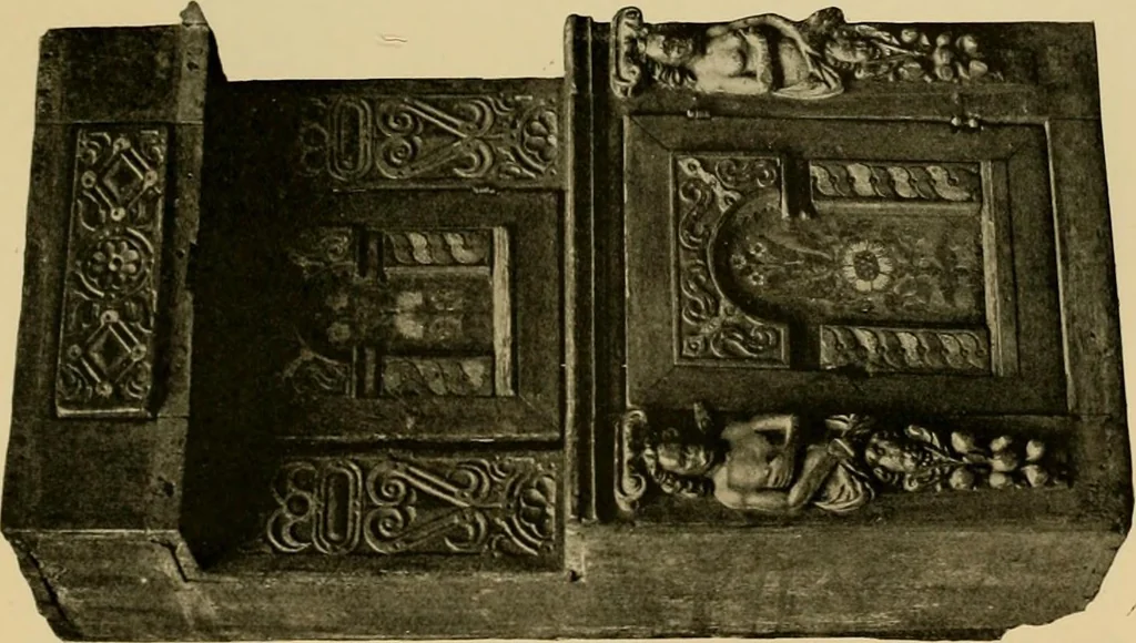 An illustration from Peasant art in Sweden, Lapland and Iceland;, 1910, leaf 66