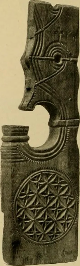 An illustration from Peasant art in Sweden, Lapland and Iceland;, 1910, leaf 69