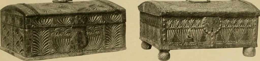 An illustration from Peasant art in Sweden, Lapland and Iceland;, 1910, leaf 70