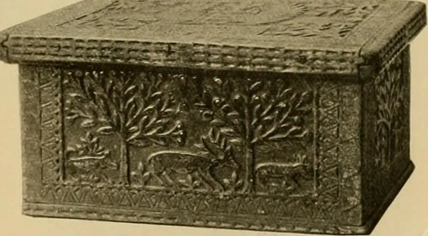 An illustration from Peasant art in Sweden, Lapland and Iceland;, 1910, leaf 70