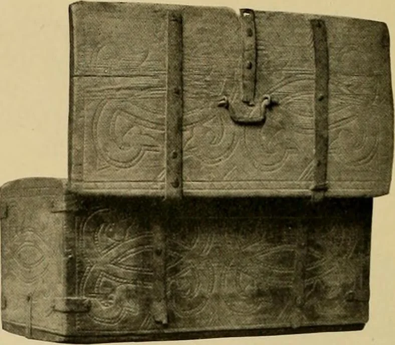 An illustration from Peasant art in Sweden, Lapland and Iceland;, 1910, leaf 71