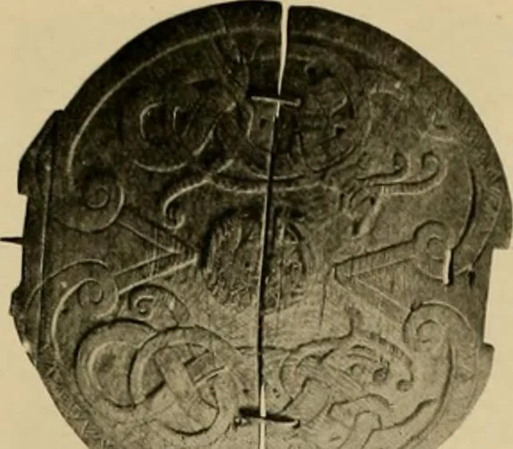 An illustration from Peasant art in Sweden, Lapland and Iceland;, 1910, leaf 72