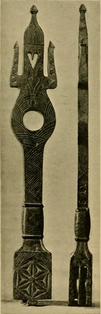 An illustration from Peasant art in Sweden, Lapland and Iceland;, 1910, leaf 86