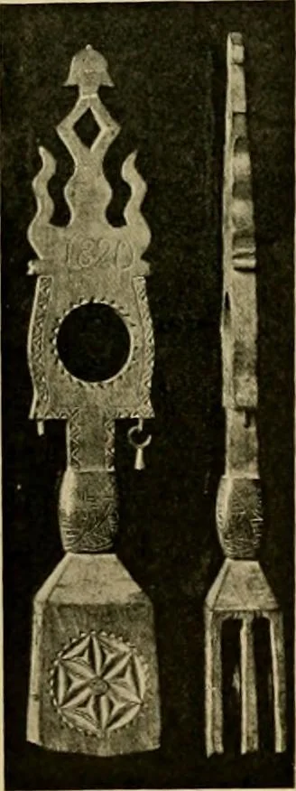An illustration from Peasant art in Sweden, Lapland and Iceland;, 1910, leaf 86
