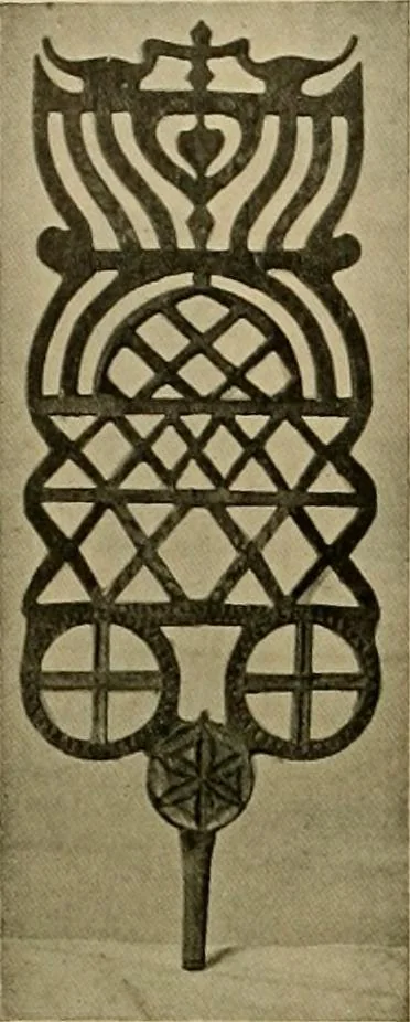 An illustration from Peasant art in Sweden, Lapland and Iceland;, 1910, leaf 87