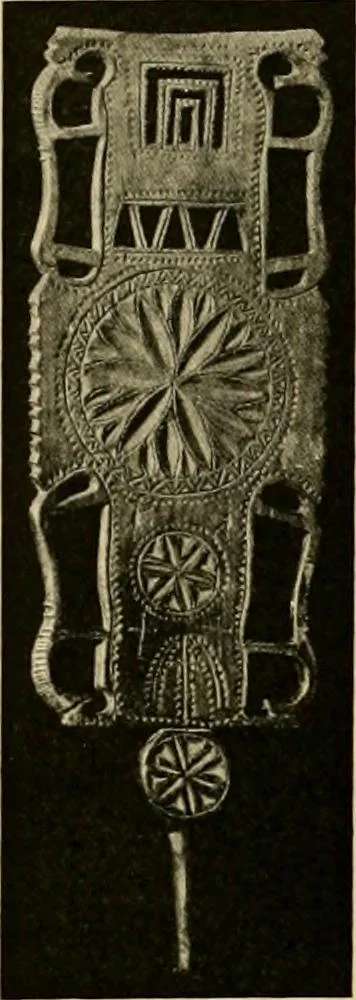 An illustration from Peasant art in Sweden, Lapland and Iceland;, 1910, leaf 87
