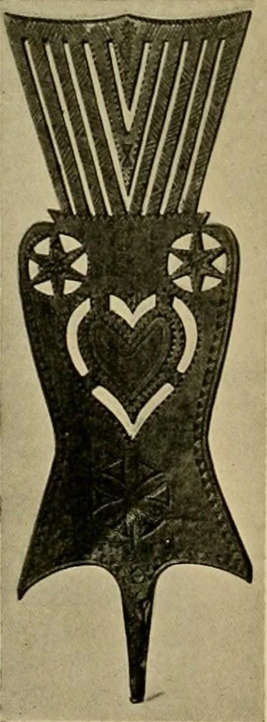 An illustration from Peasant art in Sweden, Lapland and Iceland;, 1910, leaf 87