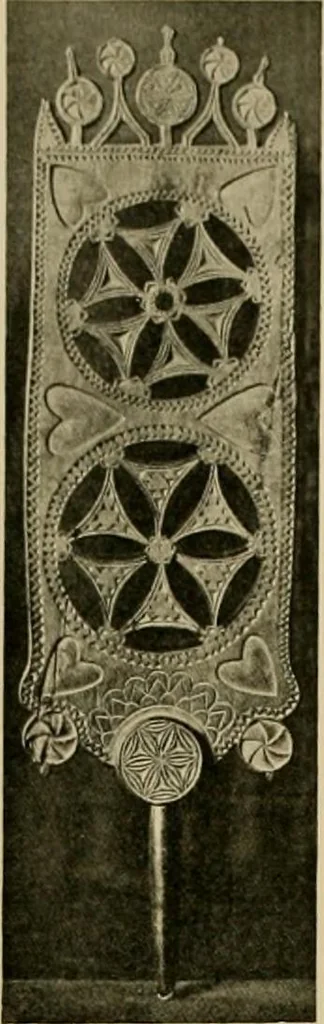 An illustration from Peasant art in Sweden, Lapland and Iceland;, 1910, leaf 88