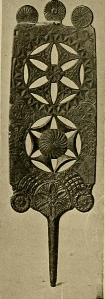 An illustration from Peasant art in Sweden, Lapland and Iceland;, 1910, leaf 88