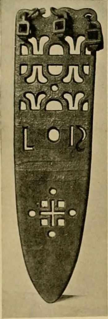 An illustration from Peasant art in Sweden, Lapland and Iceland;, 1910, leaf 90