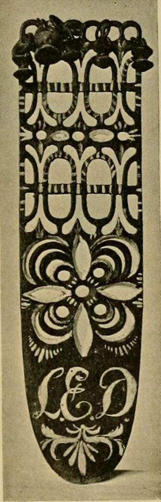 An illustration from Peasant art in Sweden, Lapland and Iceland;, 1910, leaf 90