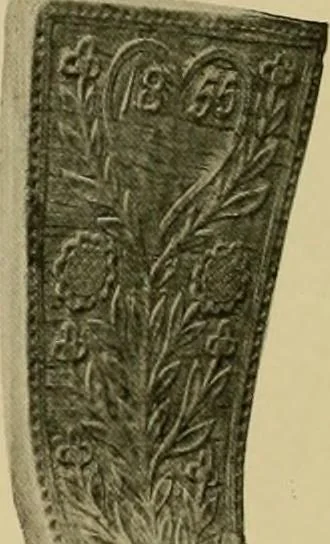 An illustration from Peasant art in Sweden, Lapland and Iceland;, 1910, leaf 91