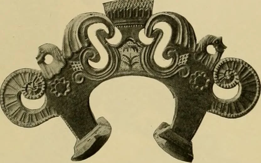 An illustration from Peasant art in Sweden, Lapland and Iceland;, 1910, leaf 93