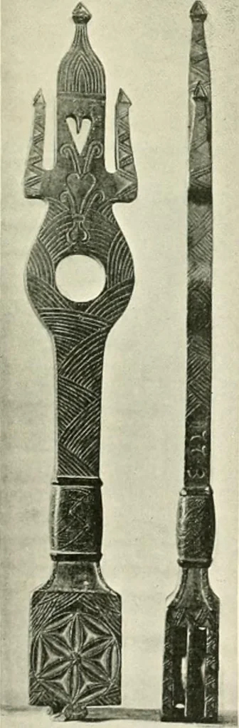 An illustration from Peasant art in Sweden, Lapland and Iceland, 1910, leaf 100